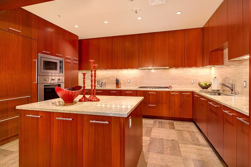 Cherry Wood Kitchen Cabinets