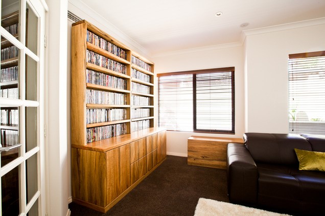 DVD Shelving Areas