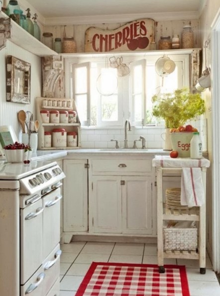 Cottage Style Kitchen Rugs