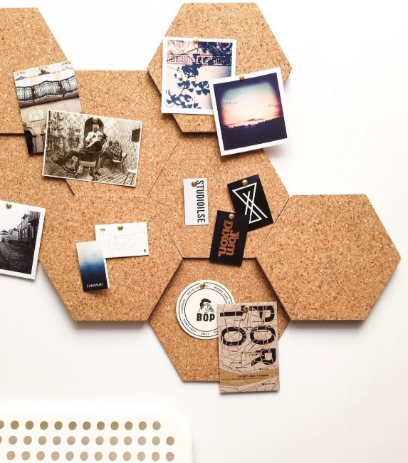 Hexagon Cork Board