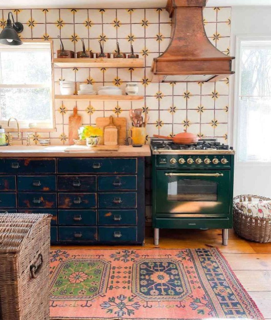 Kitchen Area Rug Placement