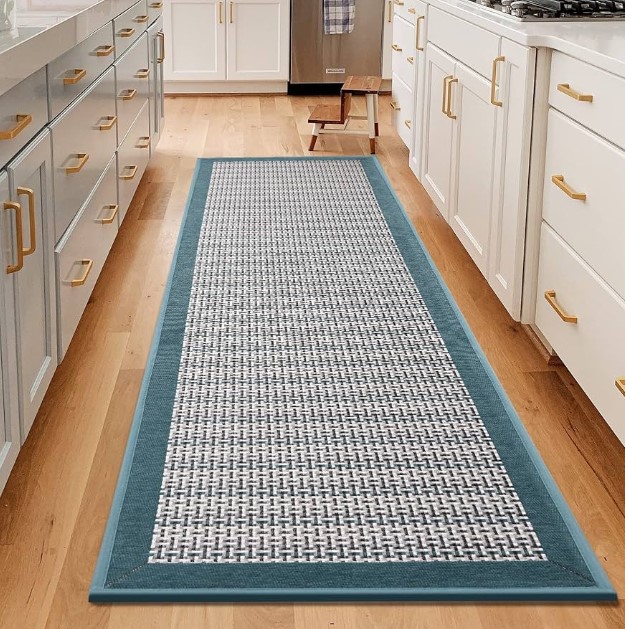 Kitchen Rugs with Rubber Backing