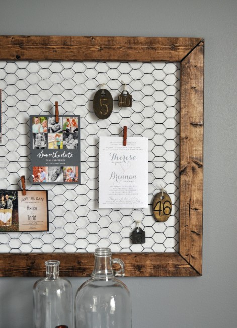 Rustic Cork Board