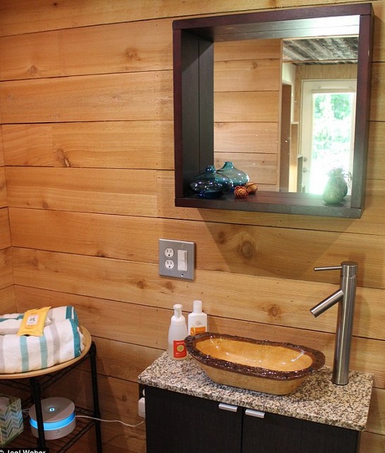 Joel Weber’s Tiny House Bathroom