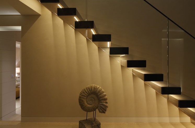 Underside Recessed Stair Light