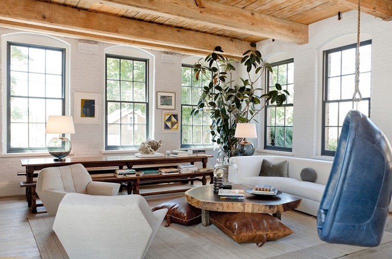 White Brick Walls and Ceiling Texture